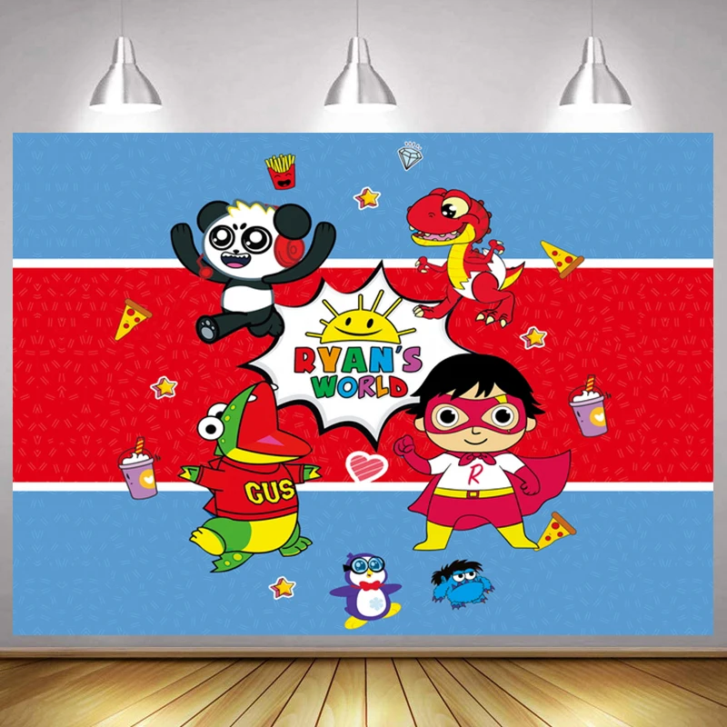 3D мультфильм Пингвин крокодил панда маленький герой Детский День Рождения