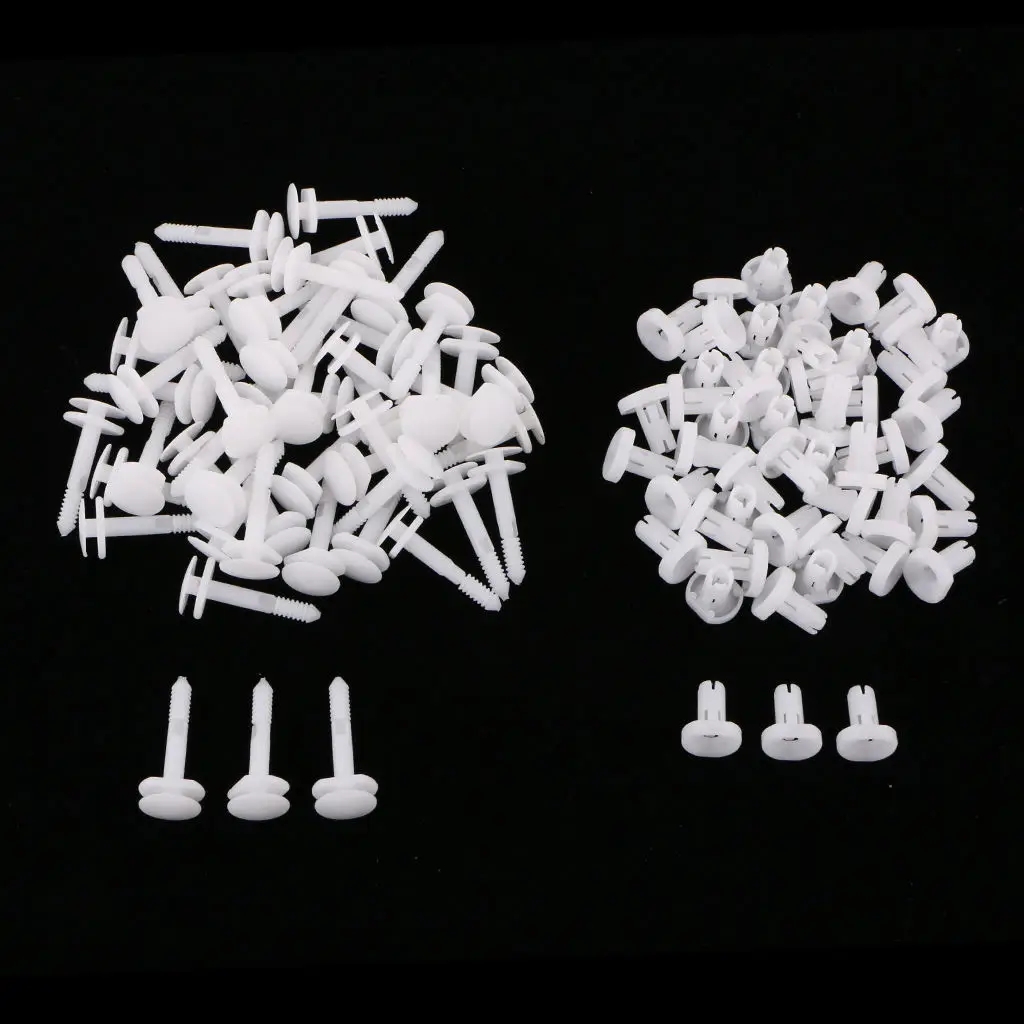 

50x пластиковые зажимы для крепления панели двери для Chevrolet / 1995-2000 15960325