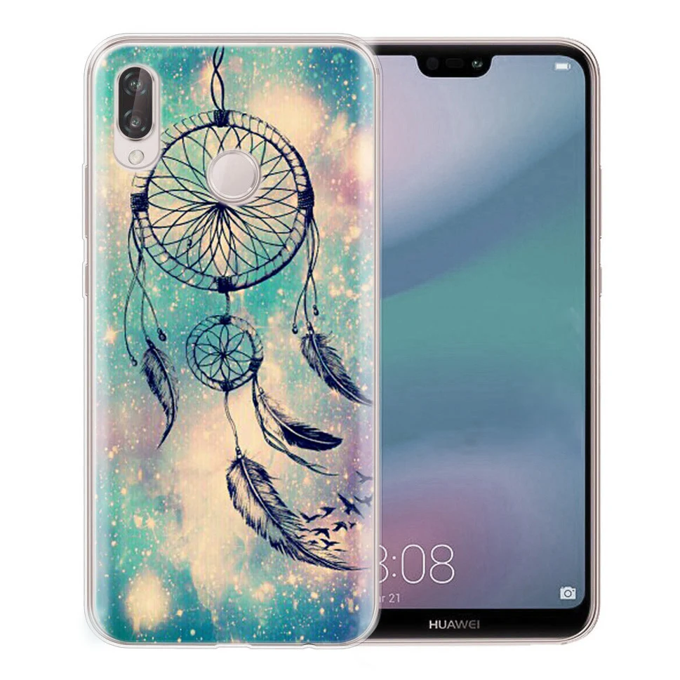 Мягкий чехол для huawei Honor 7A 8A 8X 8C 9 10 mate 20 P Smart P10 Lite Nova 3 ТПУ конфетный D055 |
