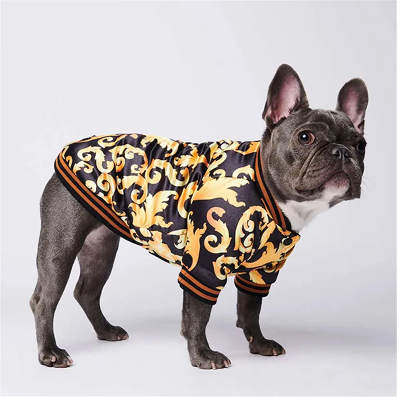 

French Bulldog Coat Jacket Pomeranian Poodle Bichon Schnauzer Pug Corgi Shiba Inu Frenchies Dog Clothes Winter Pet Clothing 2021
