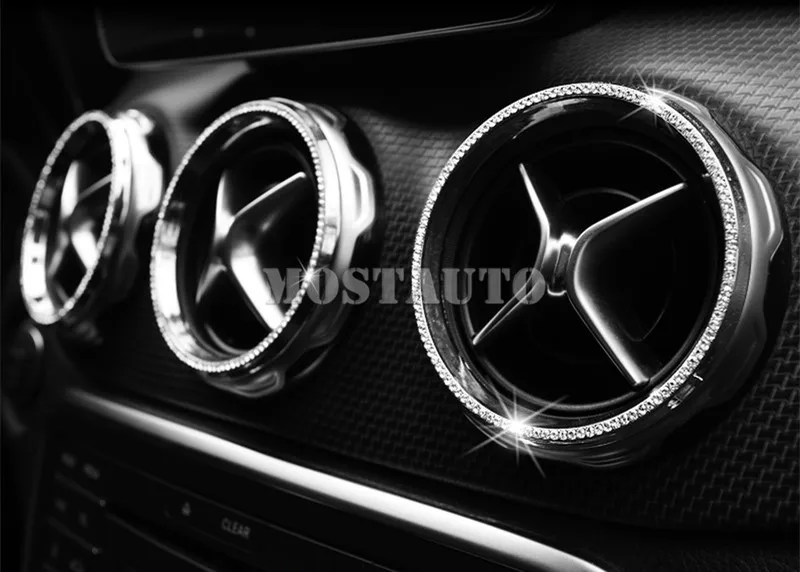 Декоративные автомобильные аксессуары для Benz A-Class W176 B-Class W246 стразы 2012-2018 5 шт. |