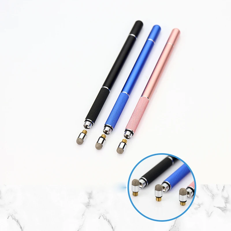 100pcs/lot Multi-function Stylus Touch Screen Pen For Mobile Phone Capacitive pens For iphone 6 7 8 X 10 Huawei Samsung Xiaomi