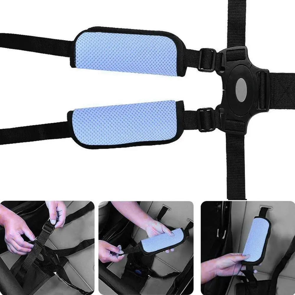 2 шт. Безопасность детей автомобиля ремень безопасности плеча чехол протектор