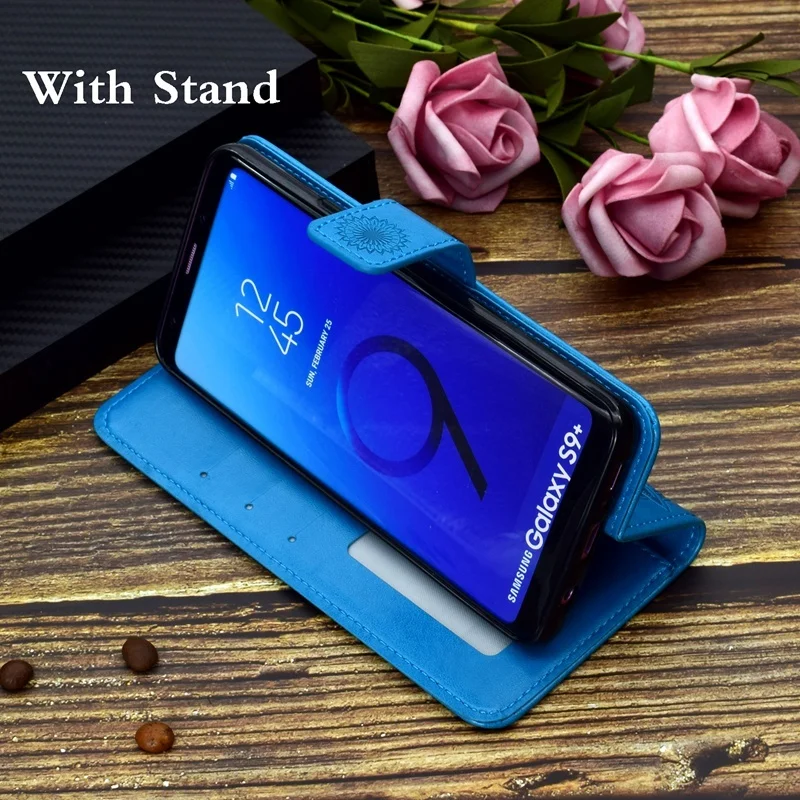 Кожаный чехол-бумажник для Samsung Galaxy A6 A7 A9 J4 J6 J2 Pro Plus 2018 J3 J5 J7 A3 A5 2016 2017 флип-чехол