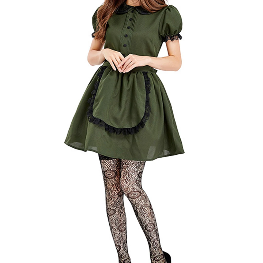 

Women's Cosplay Costume Set Hallowen Witch Outfit Dress Up Clothes Adults