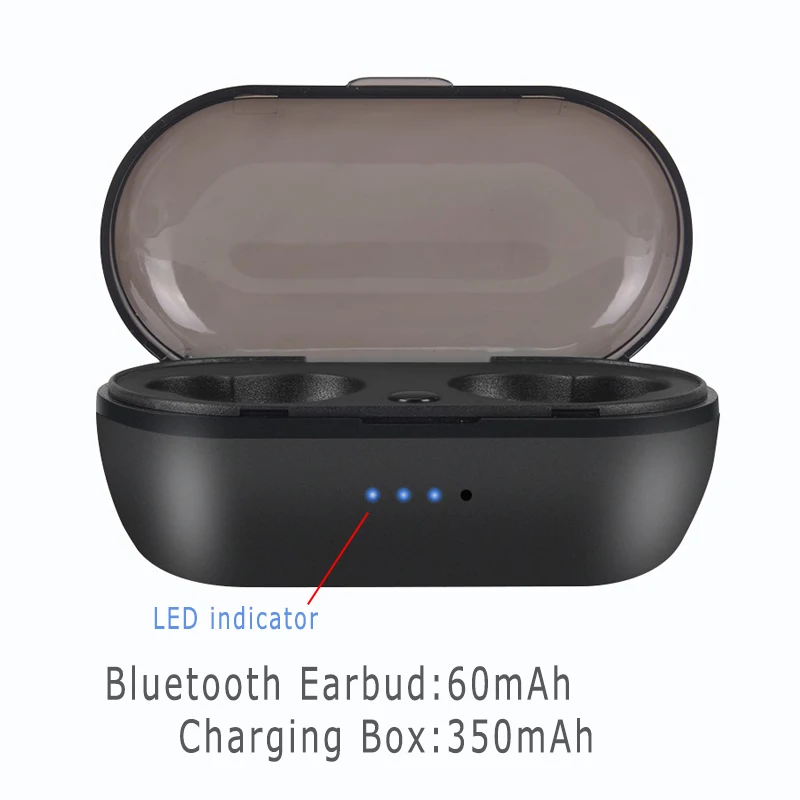 Вы сначала беспроводные наушники Bluetooth 5 0 вкладыши TWS с зарядным устройством