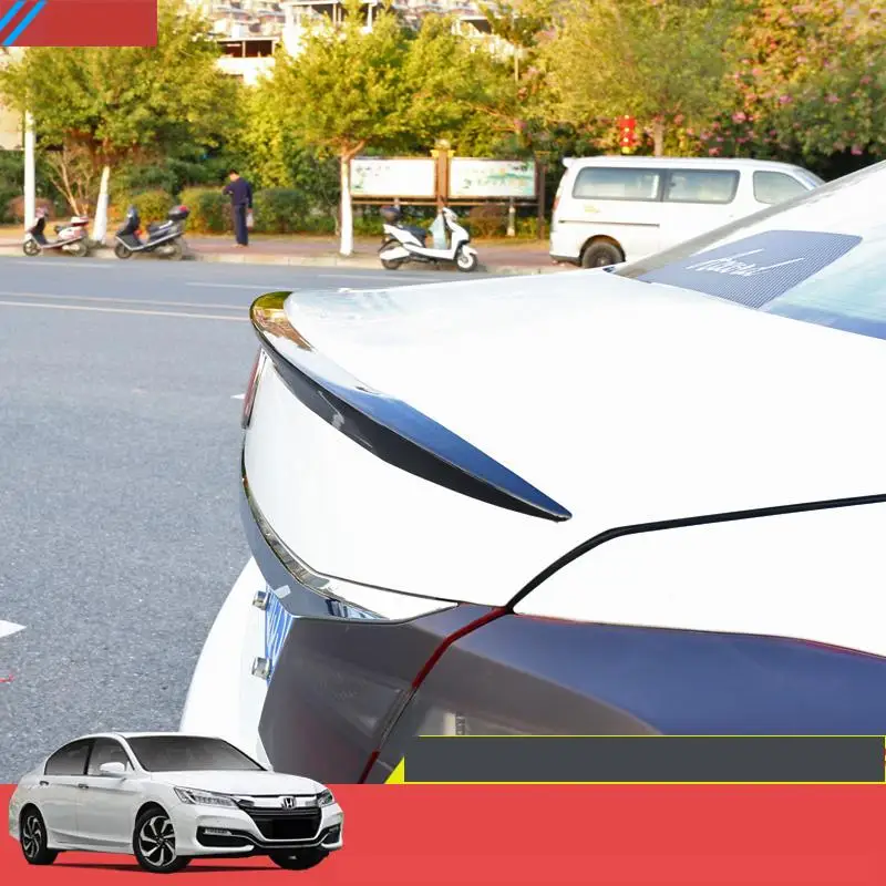 

Accessory Exterior Rear Accessories Aileron Voiture Tuning Trasero Aleron Car Auto Spoiler Wing 9th Generation FOR Honda Accord