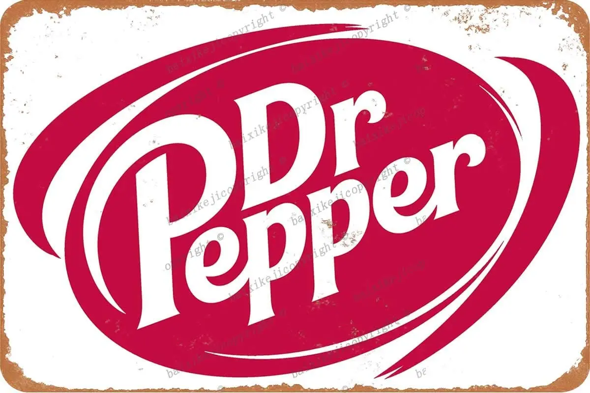 

Dr Pepper Soda poster Tin Sign Vintage Metal Sign Poster Home Wall Decor Cafe Bar Pub Club Gift