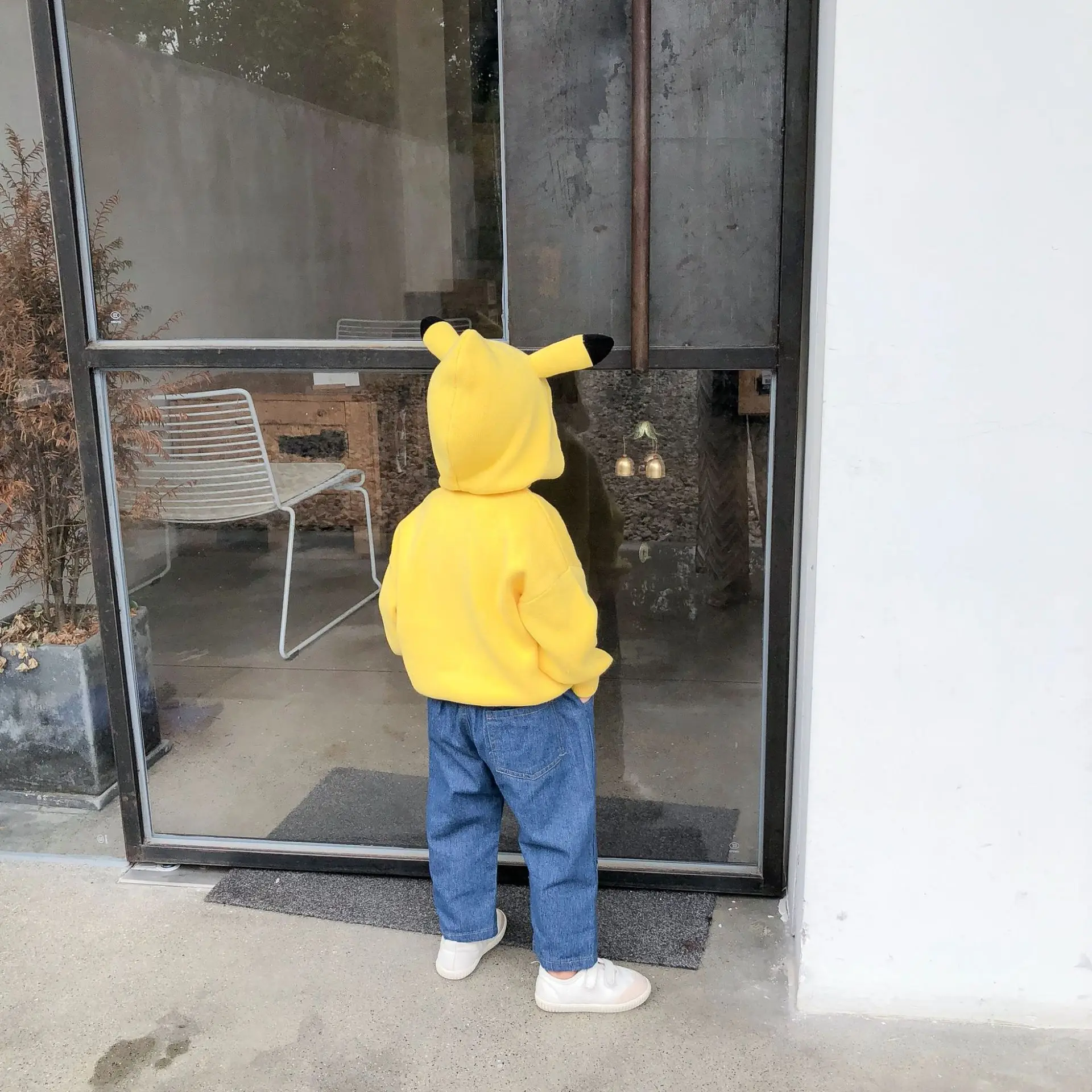 Tonytaobaby Autumn and Winter Clothes New Boys and Girls Children's Wear Children's Hooded Sweater Cartoon Cute