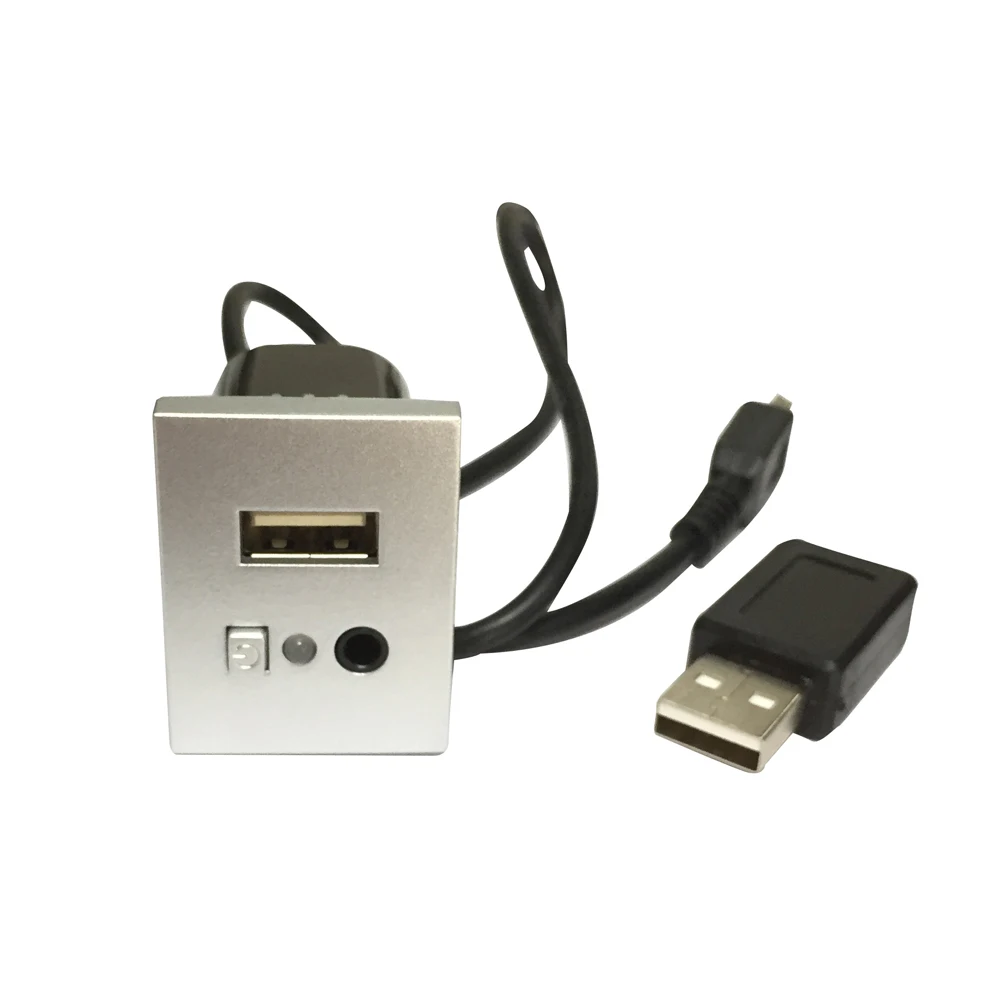 Автомобильный 4-контактный мини-USB кабель-переключатель для Ford Focus MK2 2008 2009 DVD