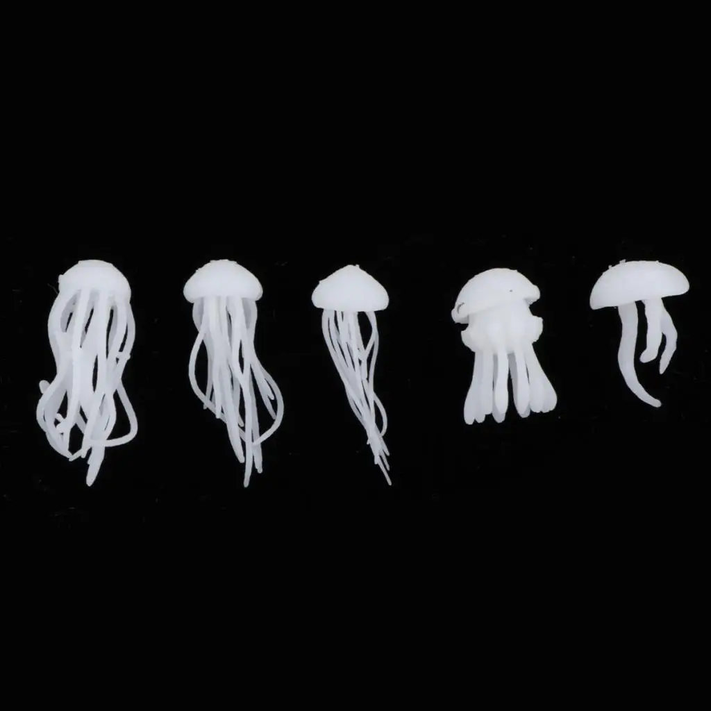 5 шт. в ассортименте 3D Полимерная Медуза наполнитель украшения для хрустальных