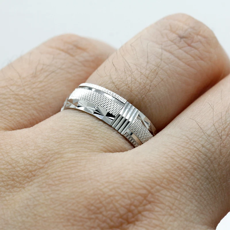 Набор колец для влюбленных мужчин и женщин серебро 925 пробы | Украшения