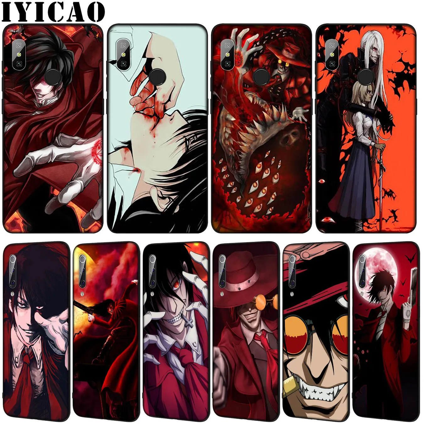 Аниме Hellsing Alucard Мягкий силиконовый чехол для телефона Xiaomi Mi 10 9 9T A3 Pro 8 SE A2 Lite A1 6 CC9