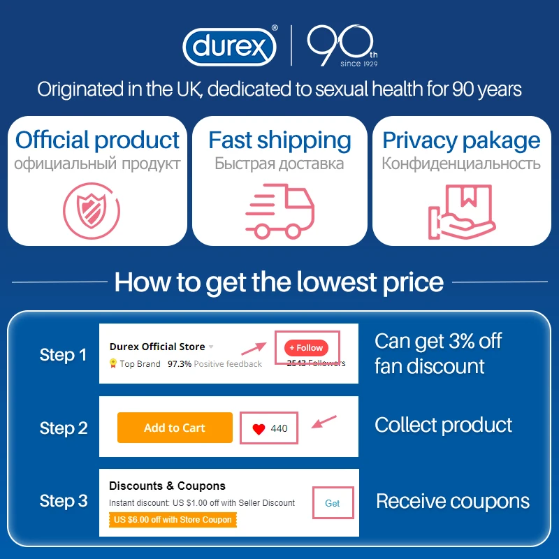 Презервативы Durex для Мужчин XXL 56 мм из натурального каучука и латекса насадка на