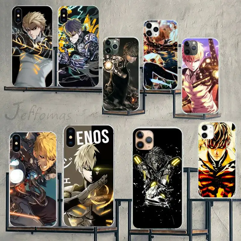Чехол для телефона One Punch man Genos iPhone 7 8 11 12 13 mini pro X XS XR MAX Plus | Мобильные телефоны и