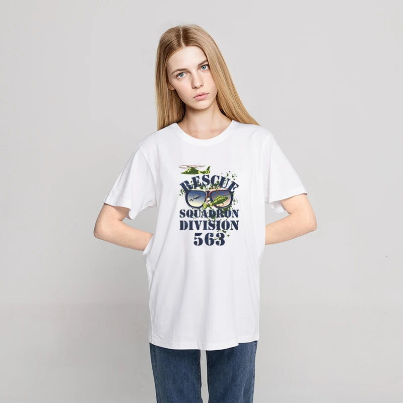 

Souadbon Division 563 Print Womans T-shirts Simplicity Comfortable TShirts Fashion Fit T Shirts Summer Breathable Womans Tshirt