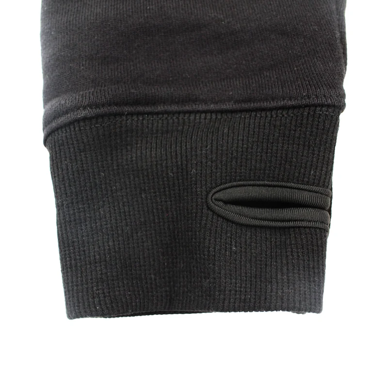 Мужская Спортивная Толстовка GSOU черная утепленная Водонепроницаемая толстовка