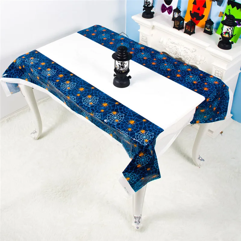 Круглая скатерть в виде паутины на Хэллоуин накладки украшение для камина