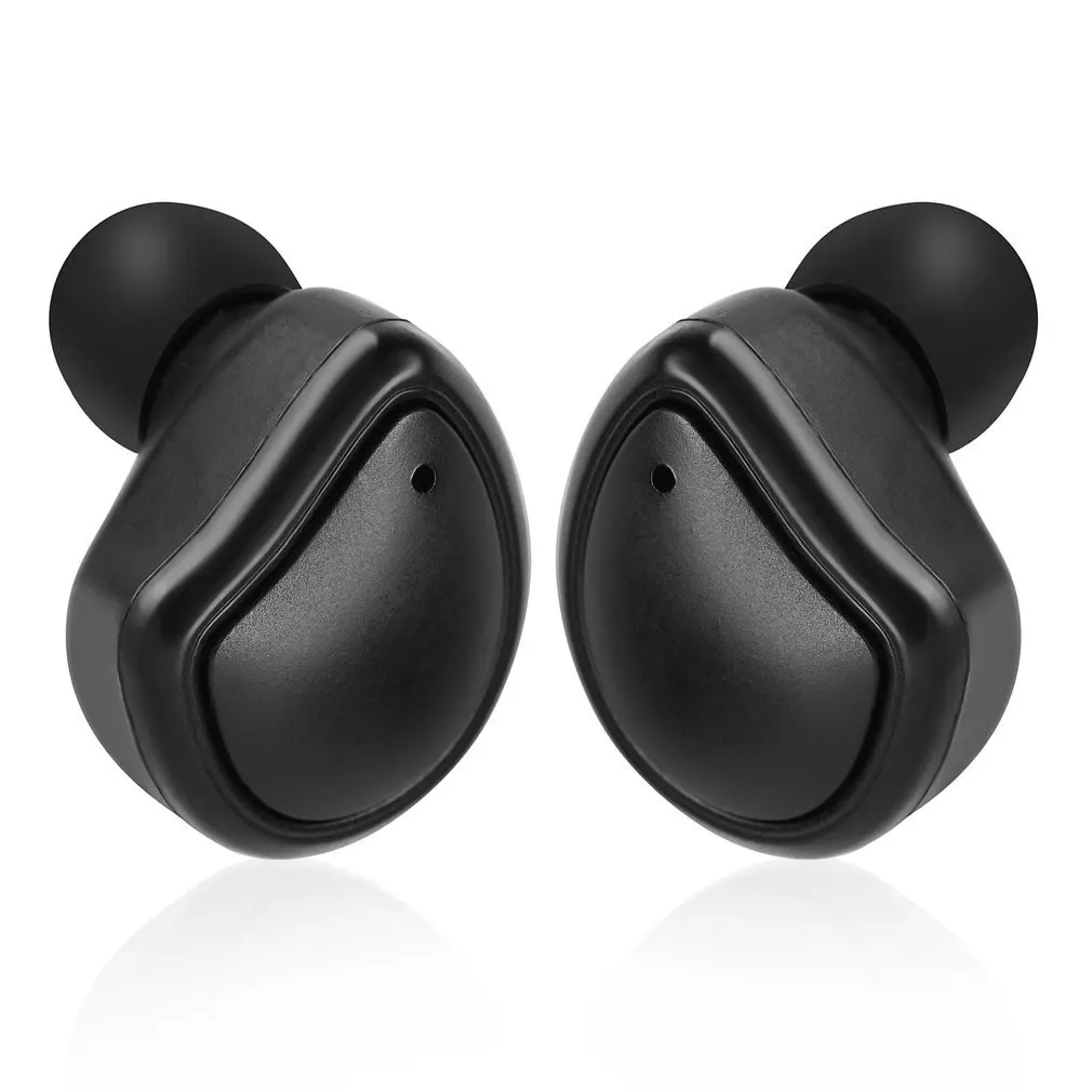 

True Wireless Earphones Stereo Binaural Sports Earbuds In-Ear Earphone Built-in Microphone With Chargeable Mini Box