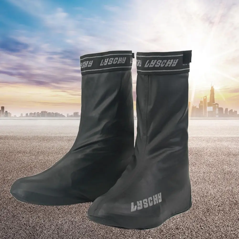 

Cycling bike motorcycle rain shoes covers Scooter thicker non-slip waterproof boots covers outdoor sports shoe cover
