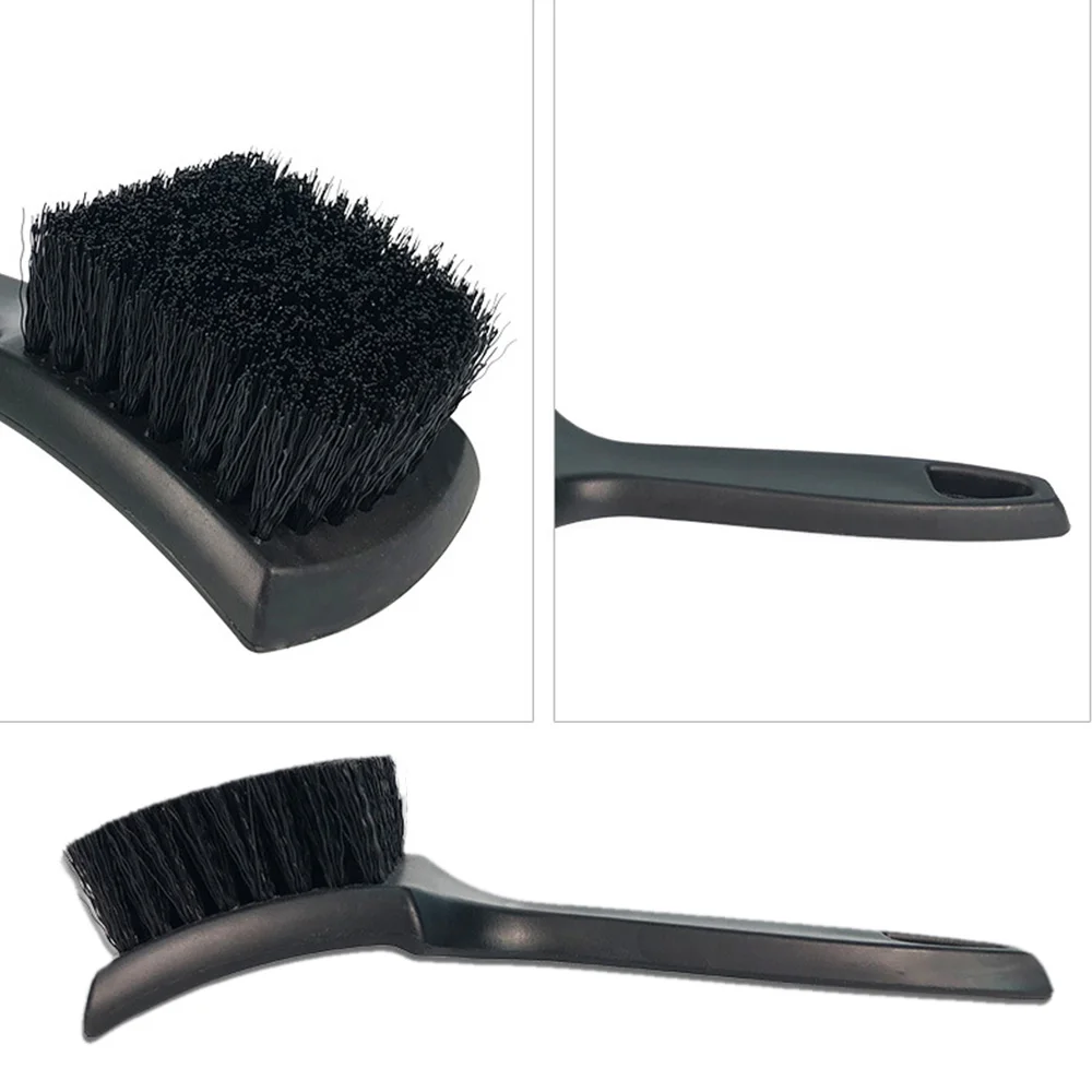 

21*6.5*5cm Car Beauty Hub Brush Tire Cleaning Brush Car Wheel Rim Washing Tools Handheld Convenient Auto Detailing Brush