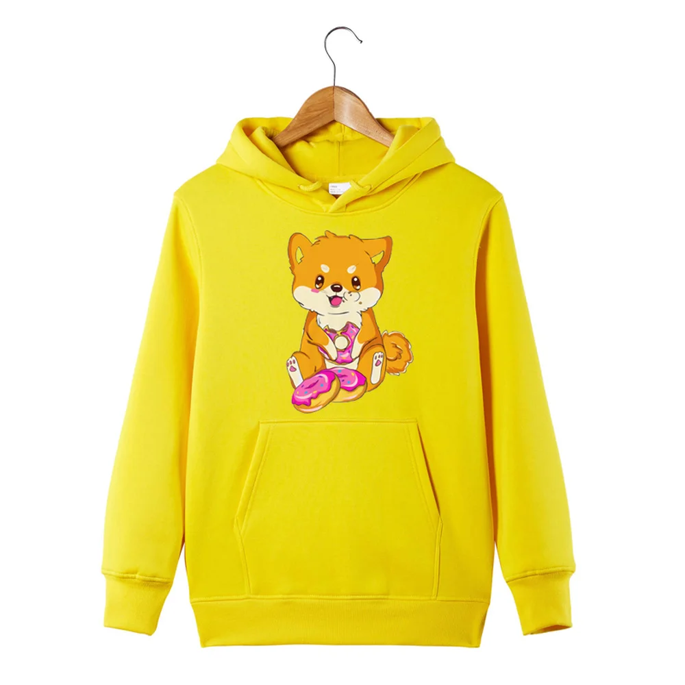 Kawaii Косплей Shiba Лисья Секретная служба (Inu балахон смешная собака свитшоты для
