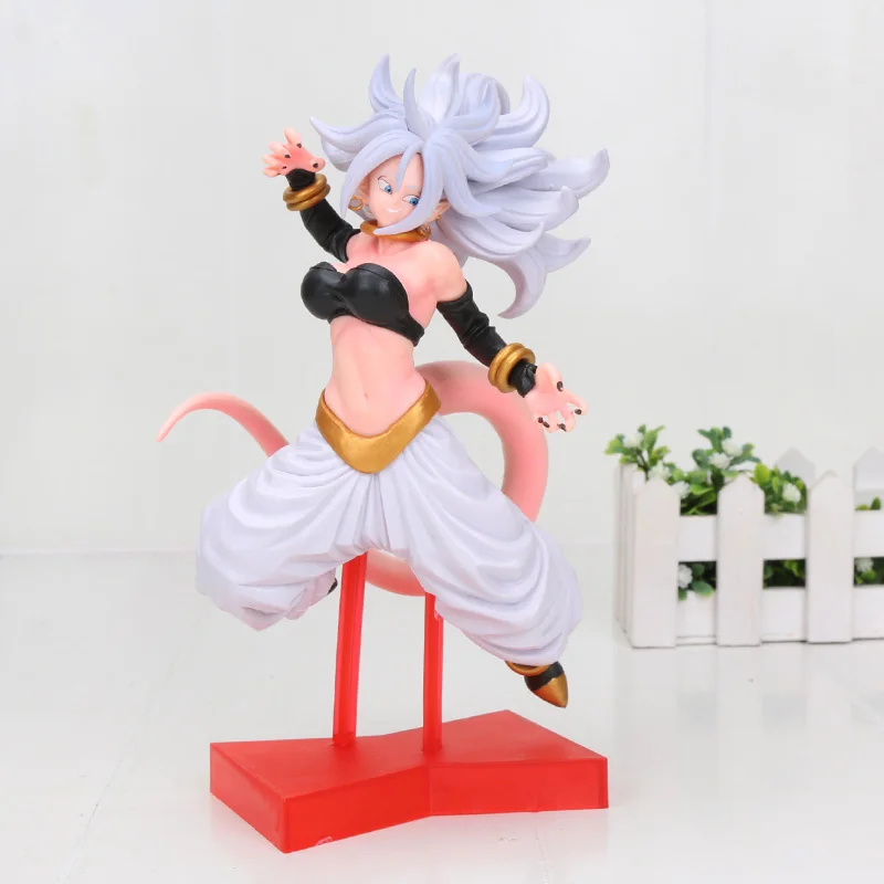 opp bag 22 см Dragon Ball z фигурка Majin Buu супер андроид Битва с бойцом Android 21 Majin фигурка Buu Lady Girl Boo модель игрушки - Цвет: opp bag