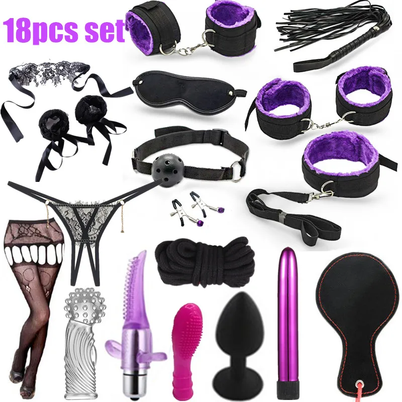 18 шт. фаллоимитатор вибратор анальная пробка|Кляпы и намордники| |