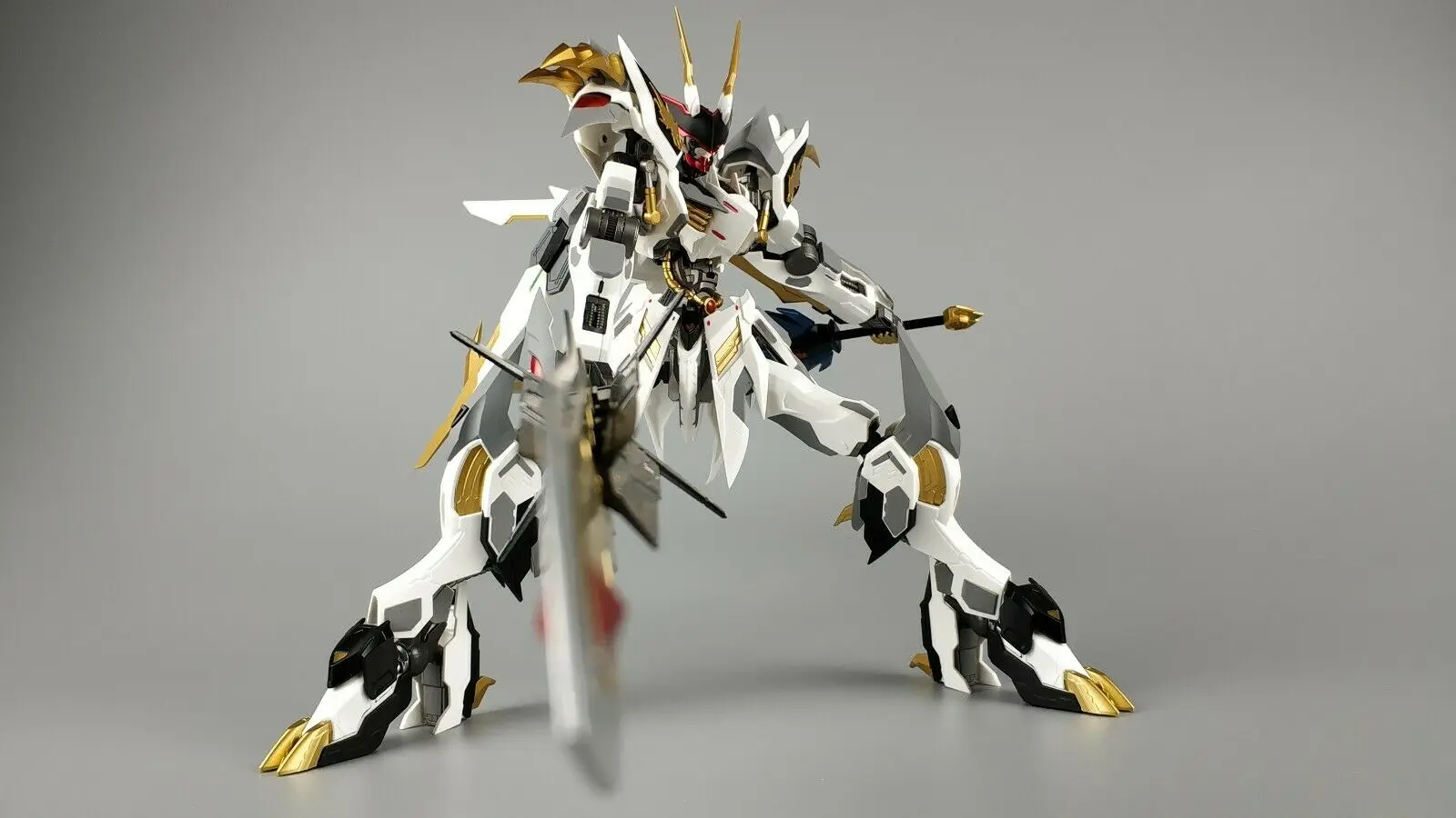 1/100 металлический миф Barbatos Dragon королевская пушка Dam экшн-фигурка робота набор