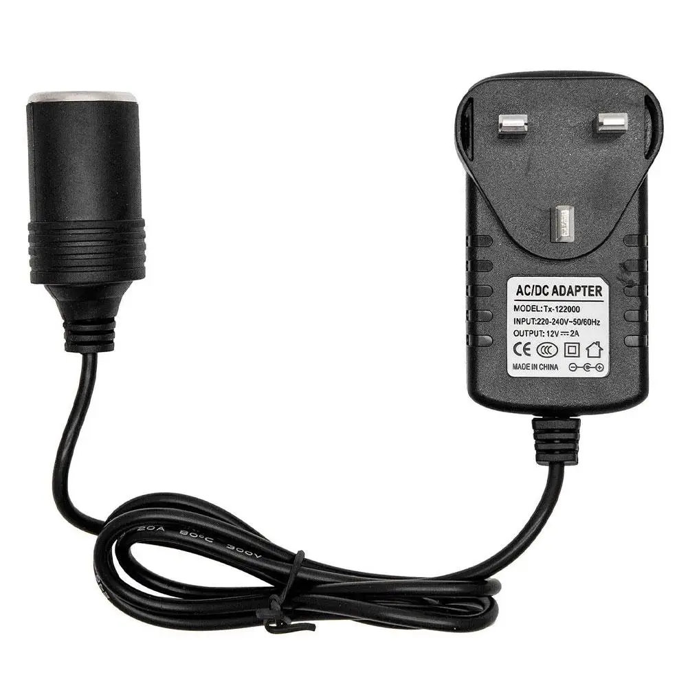 240V вилку сетевого кабеля 12V гнездо адаптера конвертер автомобильного