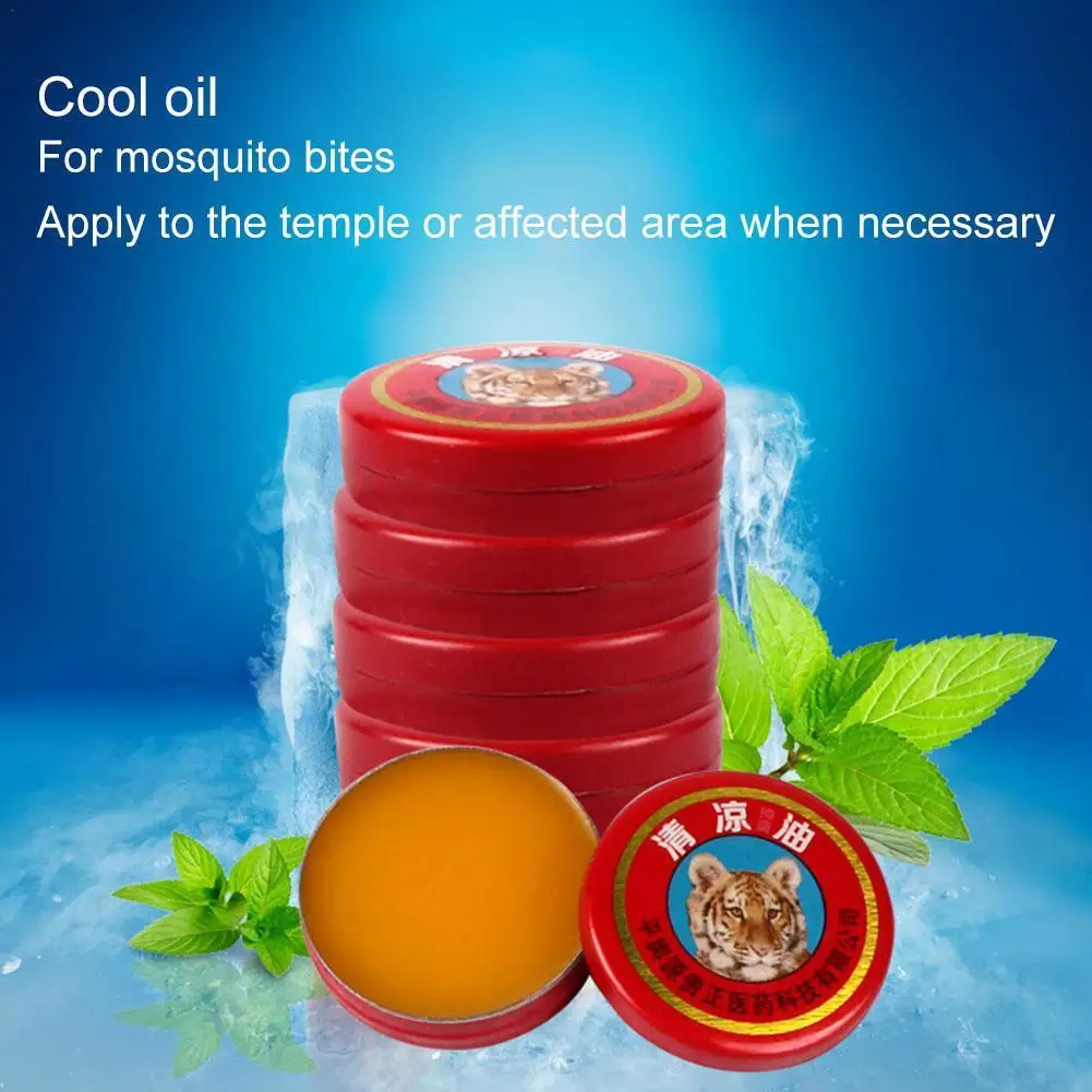 

19g Cool Cream Arthritis Joint Analgesic Ointment Cold Headache Dizziness Muscle Rub Essential Oil Herbal Medical Plaster