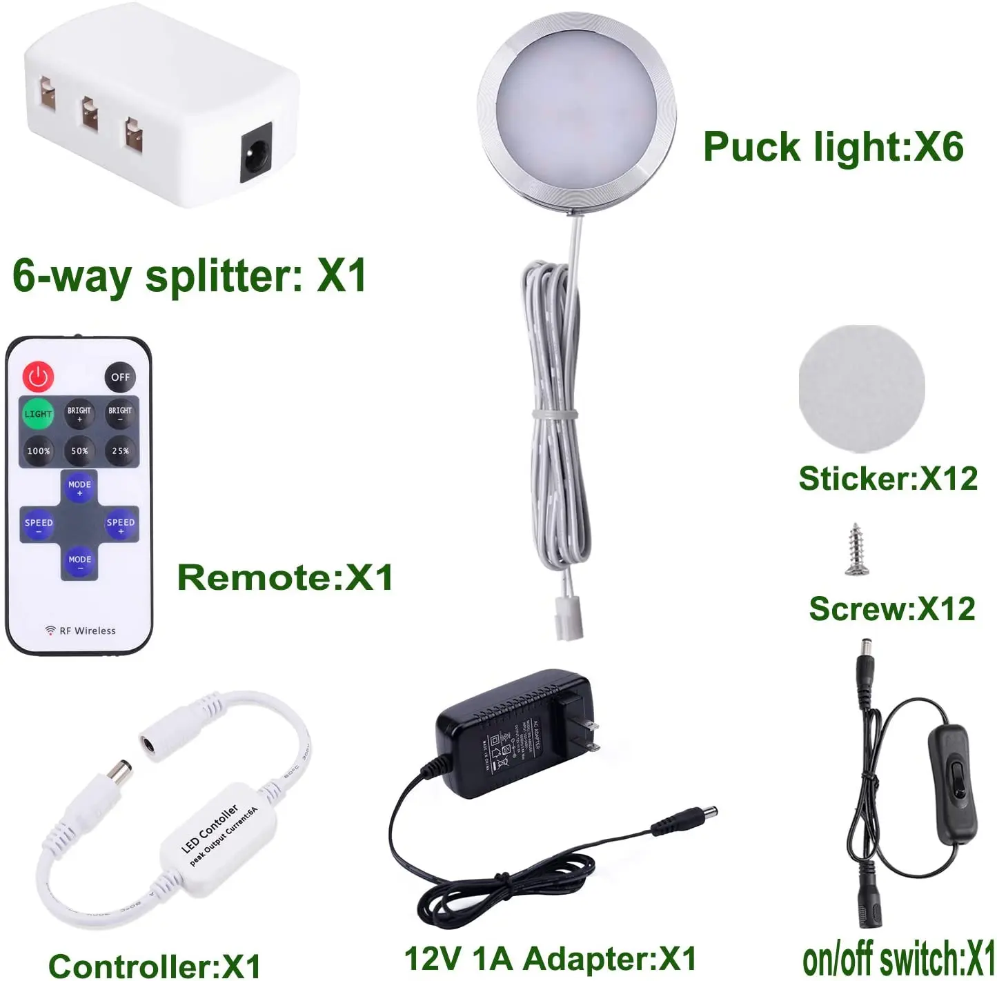 ultra thin dimmable 12v led under cabinet lights kit black cord aluminum led puck light lamp for kitchen counter closet lighting free global shipping