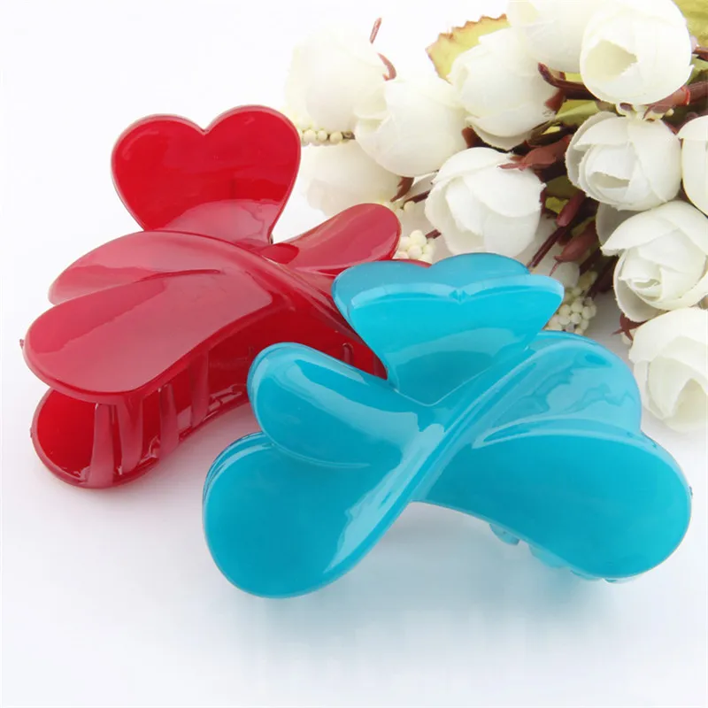 Новая модная разноцветная элегантная заколка для волос в Корейском стиле