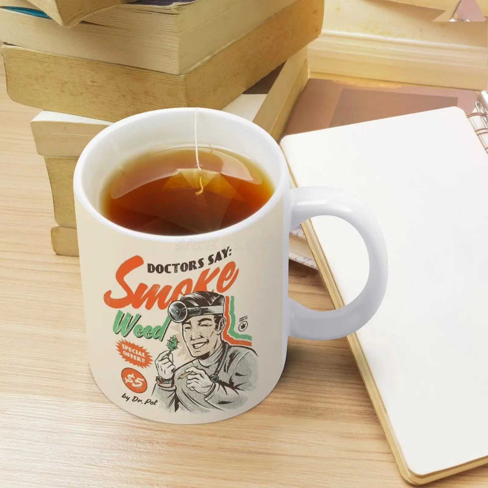 Белая кружка кофейная 330 мл Керамические домашние чашки и кружки для молока чая