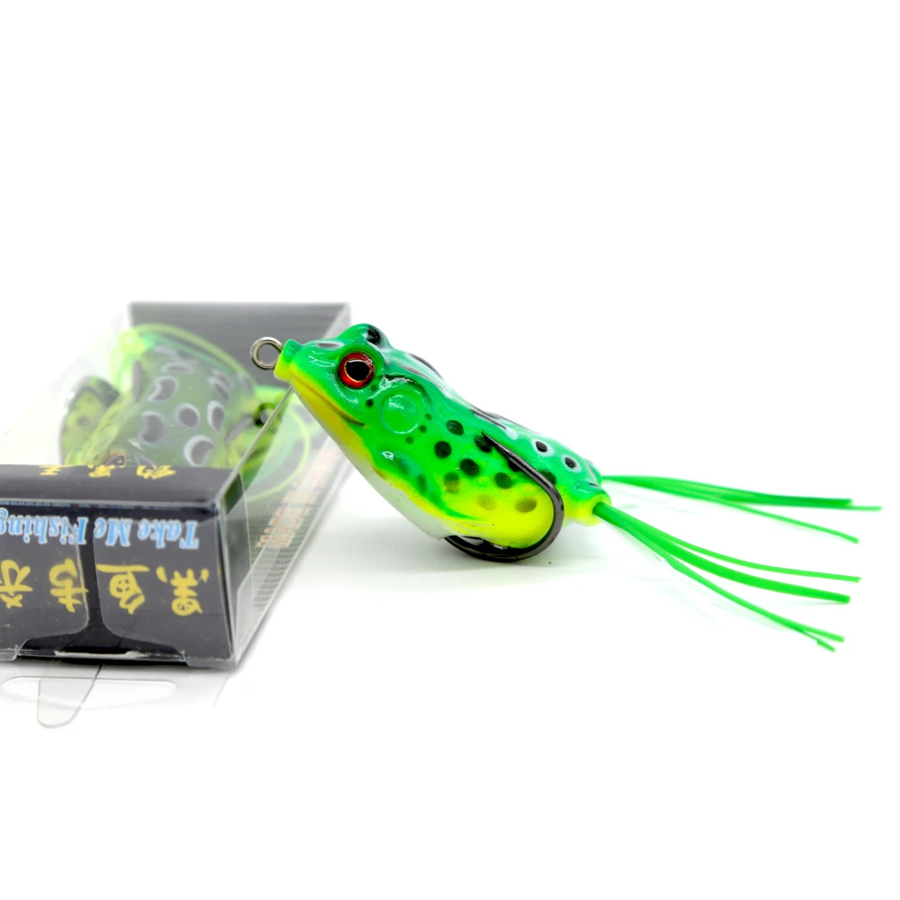 Новое поступление искусственная лягушка в верхней воде приманка Мягкая для