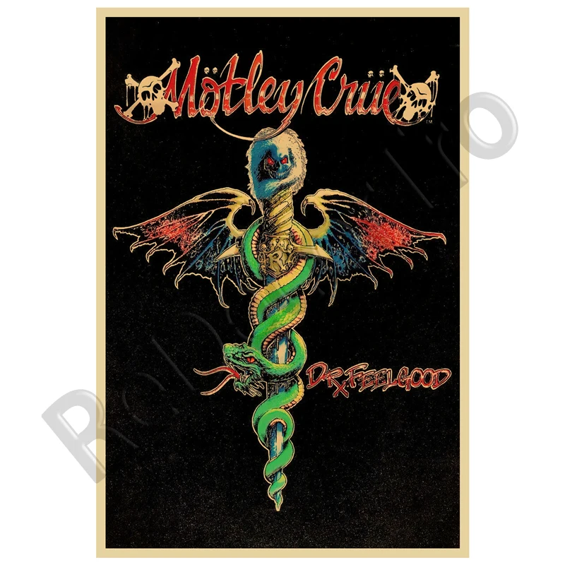 Винтажный настенный аниме постер рок-королевы фигурка эстетика для дома