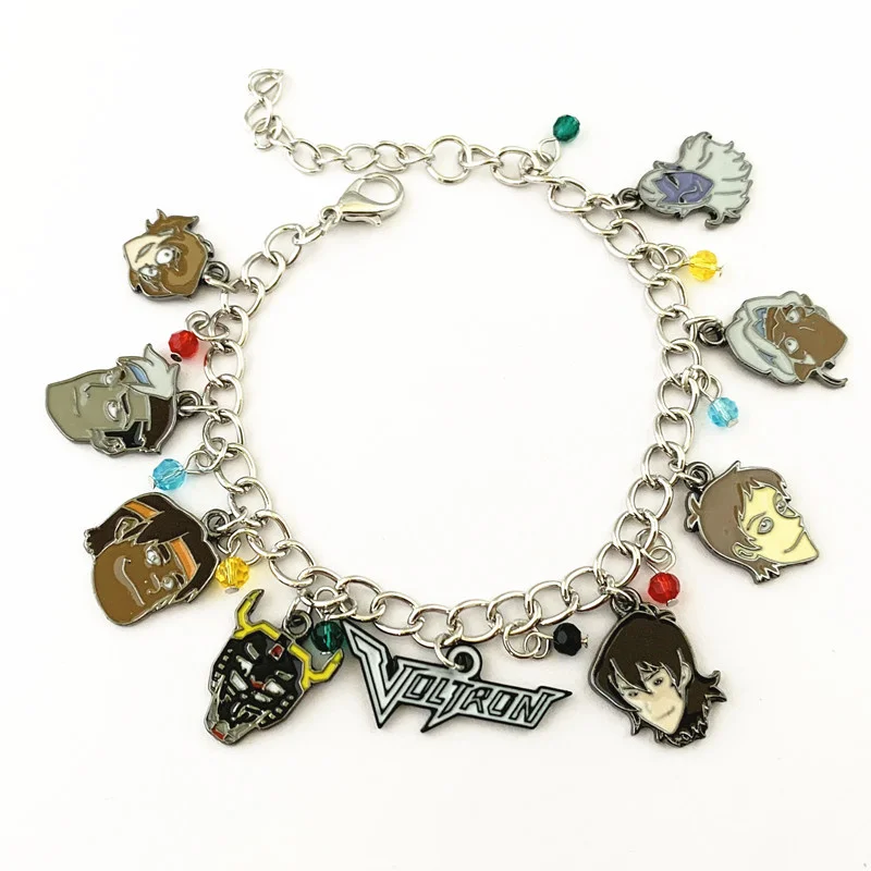 

HBSWUI Voltron Charm Bracelet Classic Movie High Quality Fashion Metal Jewelry Cosplay Gifts for Woman Girl