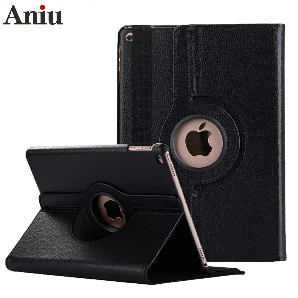 

Case for iPad 10.2 2021 Case 9th 7th 8th Generation A2270/A2428/A2429/A2430 Funda 360 Degree Rotating Leather Smart Coque cover