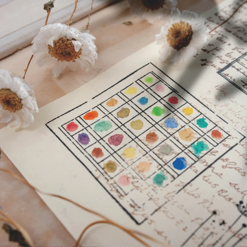 Винтажный планер Справочник функция серии Дата украшения штамп деревянные и