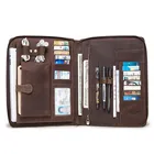 Новинка 2021, многофункциональный мужской чехол для Ipad в стиле ретро, кожаная сумка Crazy Horse для переноски, деловой чехол из натуральной кожи, чехол для айпада 45