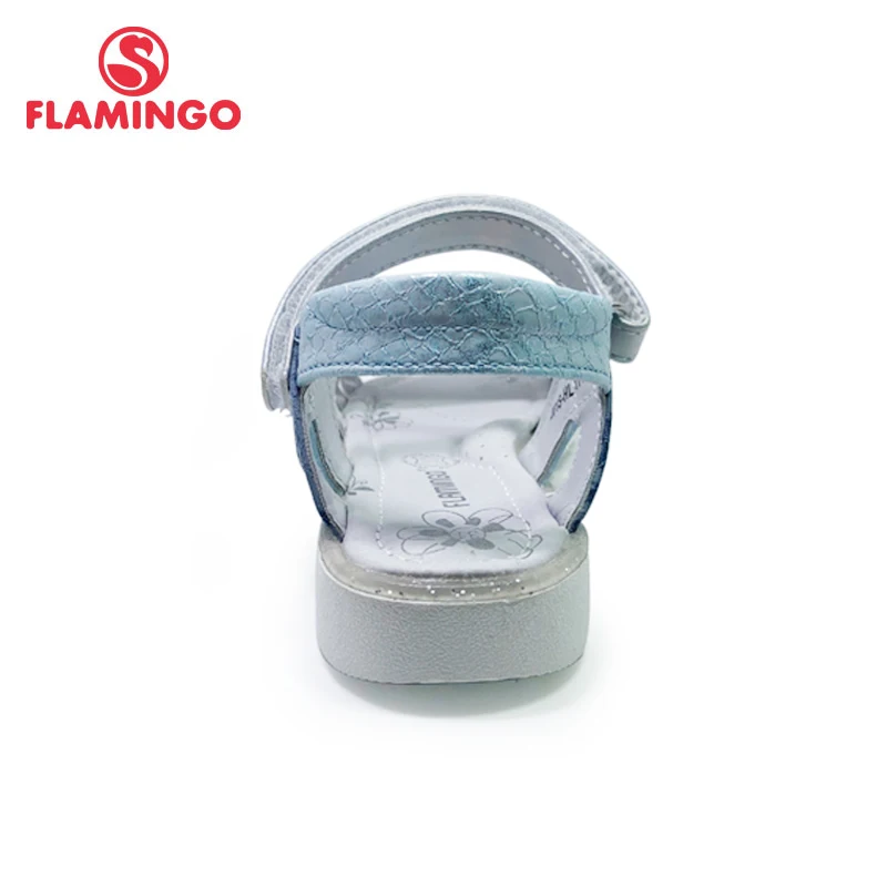 Летние детские сандалии с принтом Фламинго 2020 повседневные туфли принцессы на