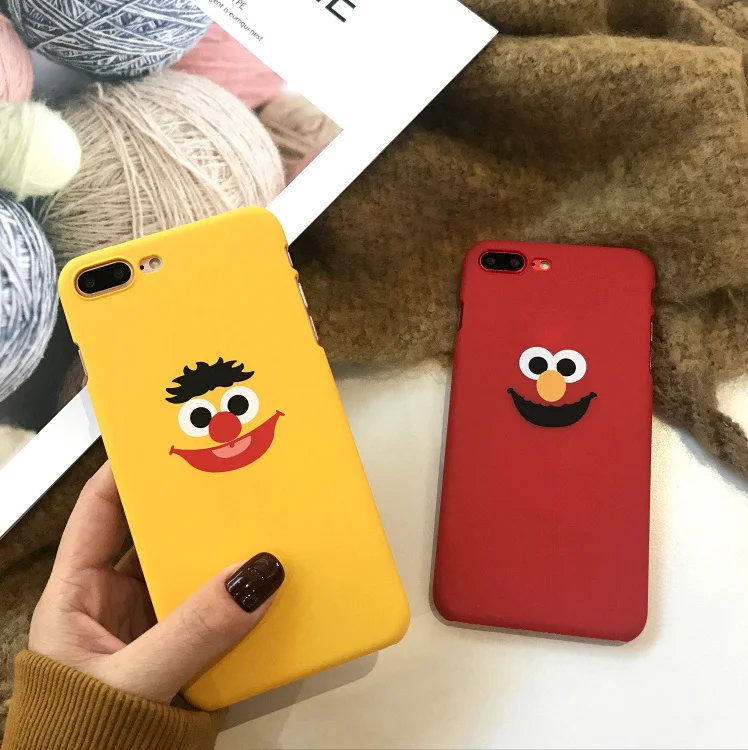 Милый мультяшный чехол для iPhone Xr X Xs Max Задняя панель 6 6S 7 8 Plus матовый телефона Smile