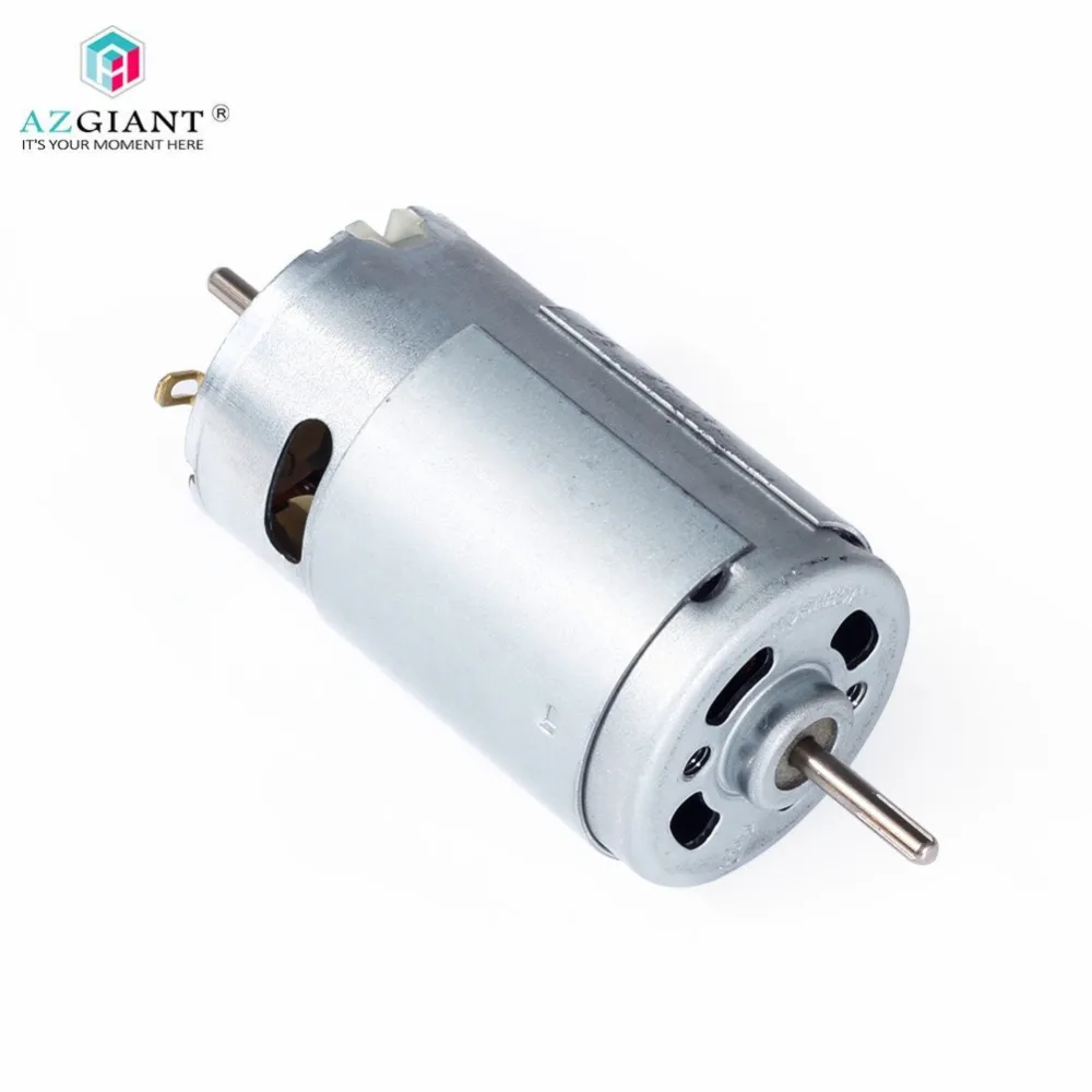 AZGIANT 1030628 микро мотор 395 двухголовый DC развертки Пол Робот 18V 11700 rpm | Автомобили и