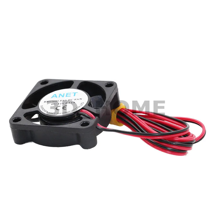 Anet A8 A6 4010 вентилятор 12V 24V монтажная плата тепловой охладитель небольшой для 3D