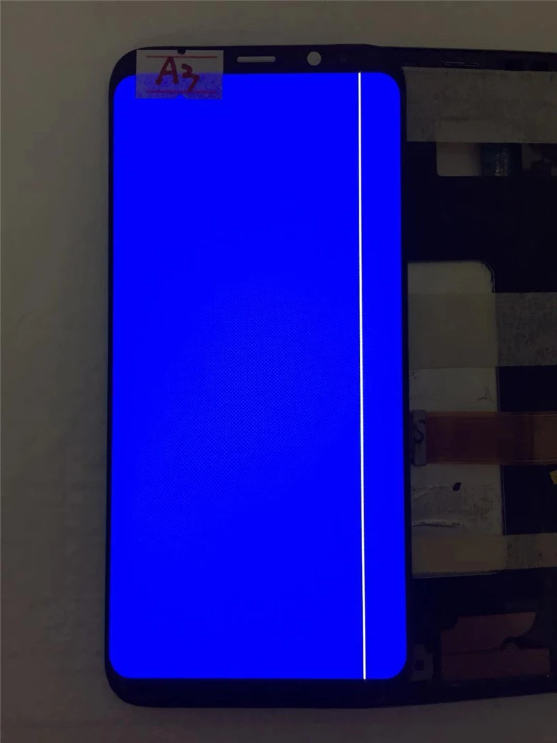 NO.A3 AMOLED с линией для samsung Galaxy S8 PLUS G955A G955U G955F ЖК-дисплей кодирующий преобразователь сенсорного экрана в сборе - Цвет: NO.A3