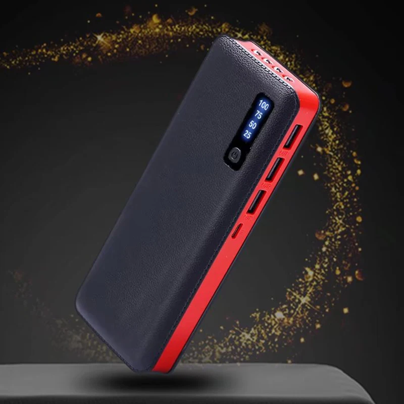 Портативный внешний аккумулятор 30000 мАч большая емкость зарядное устройство