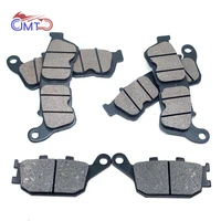 for honda hornet 600 cb600f cb 600 f abs 2007 2008 2009 2010 2011 front rear brake pads set parts