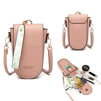 multifunction cell phone bags purse leather card holder multi card wallet bags women fashion crossbody female mini shoulder bag
