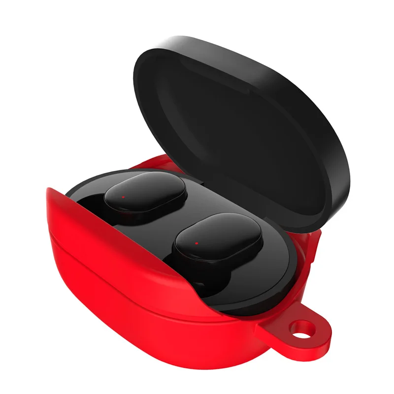 

Чехол для зарядного устройства Xiaomi Redmi AirDots, высококачественный силиконовый чехол для наушников, защитный чехол для Xiaomi Redmi AirDots