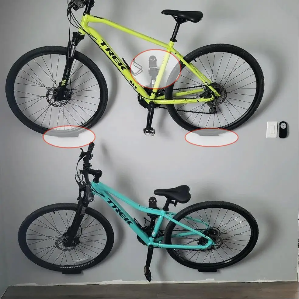 

Bicycle Accessories Bicycle Parking Racks Bicycle Pedal Wall Mount Hanger Stands Steel Wall Stand Holder Mount Storage MTB Bike